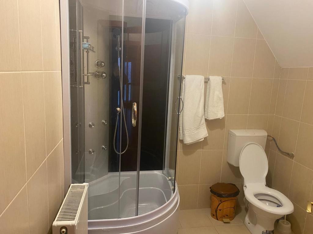 Lupul Dacic Hotel Ranca Bagian luar foto